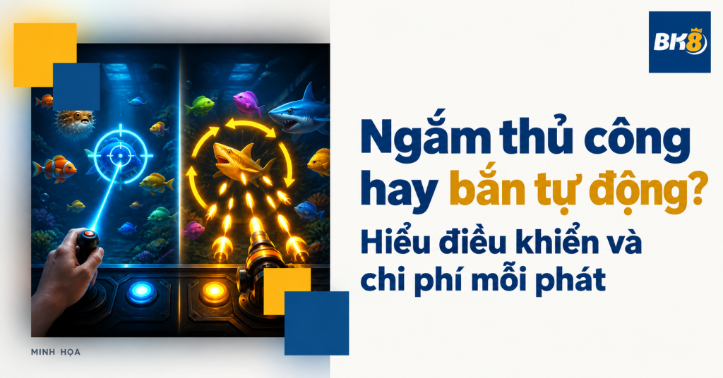 Bắn cá: Ngắm thủ công và bắn tự động khác nhau thế nào?