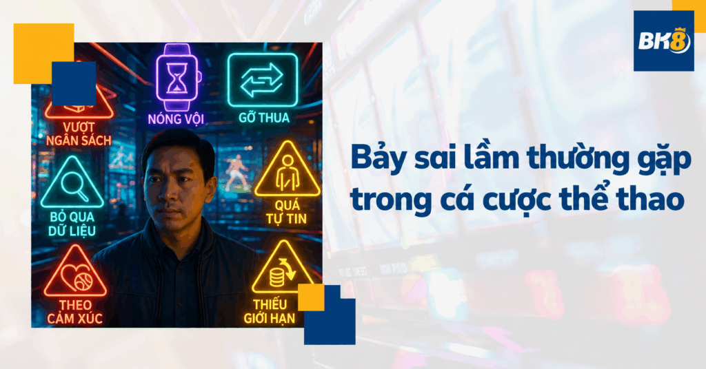 Bảy sai lầm thường gặp khi đọc lời khuyên cá cược thể thao