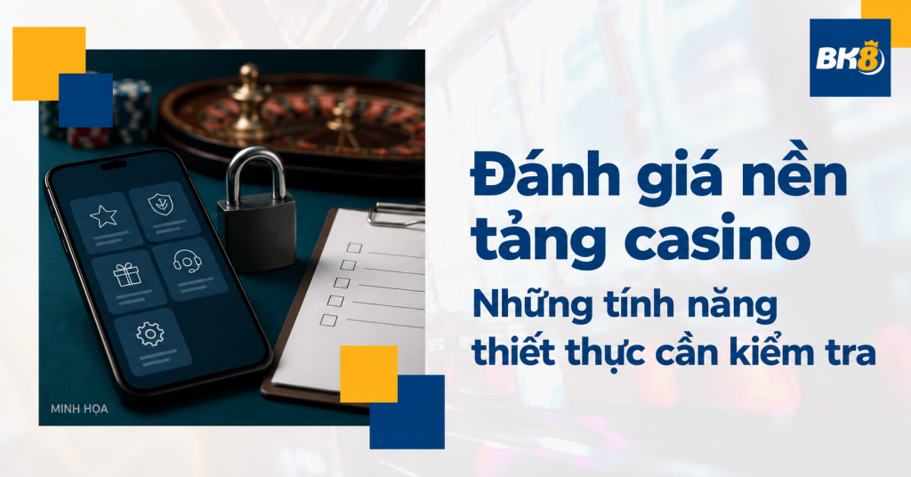 Đánh giá nền tảng casino: Những tính năng thiết thực cần kiểm tra