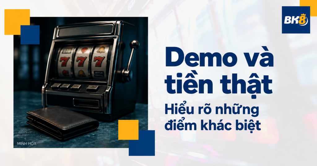 Demo và slot dùng tiền thật: Những khác biệt cần hiểu