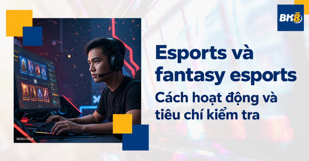Esports và fantasy esports: Cách hoạt động và tiêu chí kiểm tra