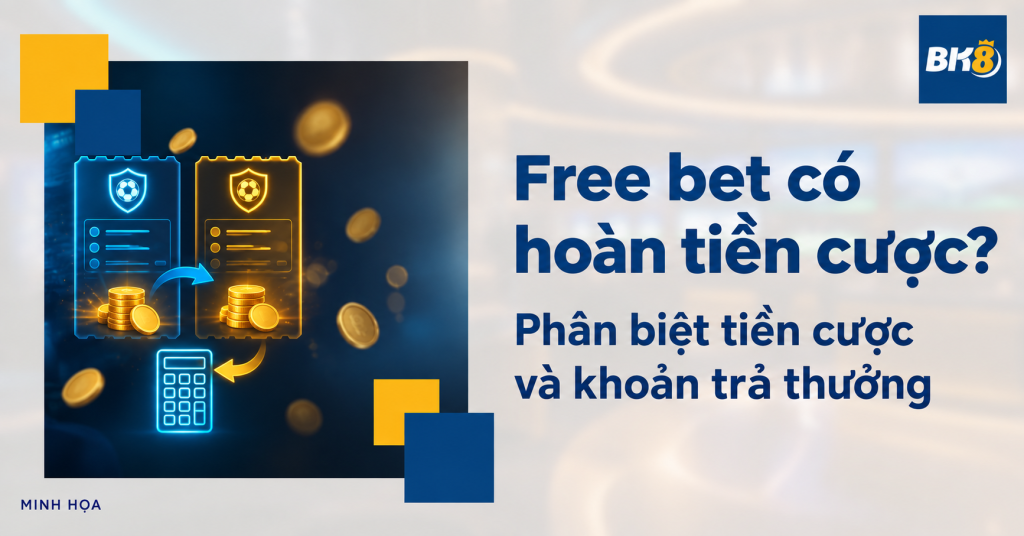 Free bet: Khoản trả thưởng có bao gồm tiền cược khuyến mãi không?