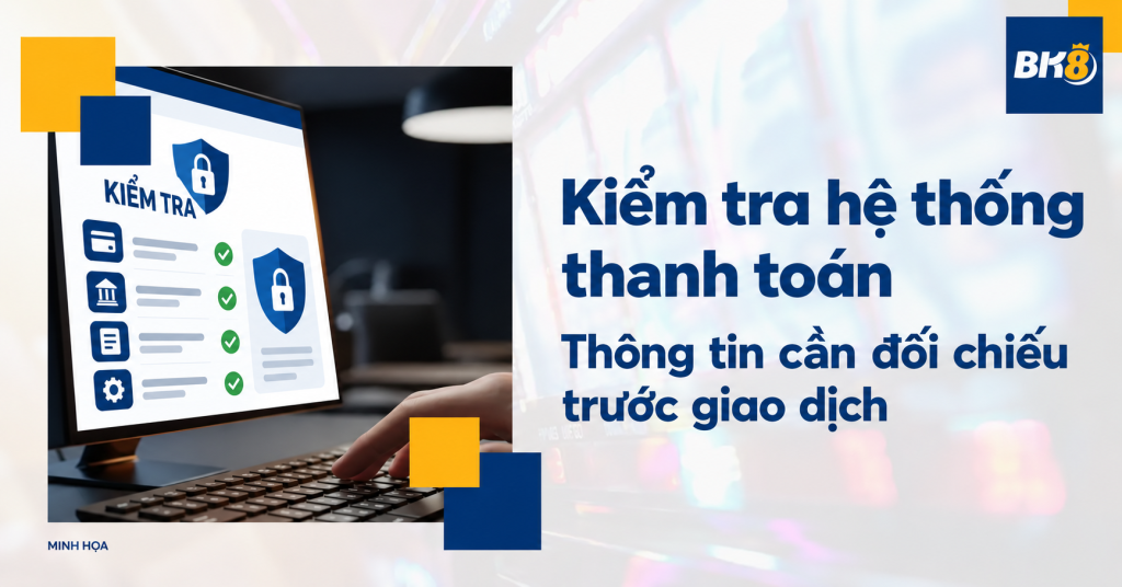 Kiểm tra thanh toán casino: HTTPS, điều khoản và người nhận