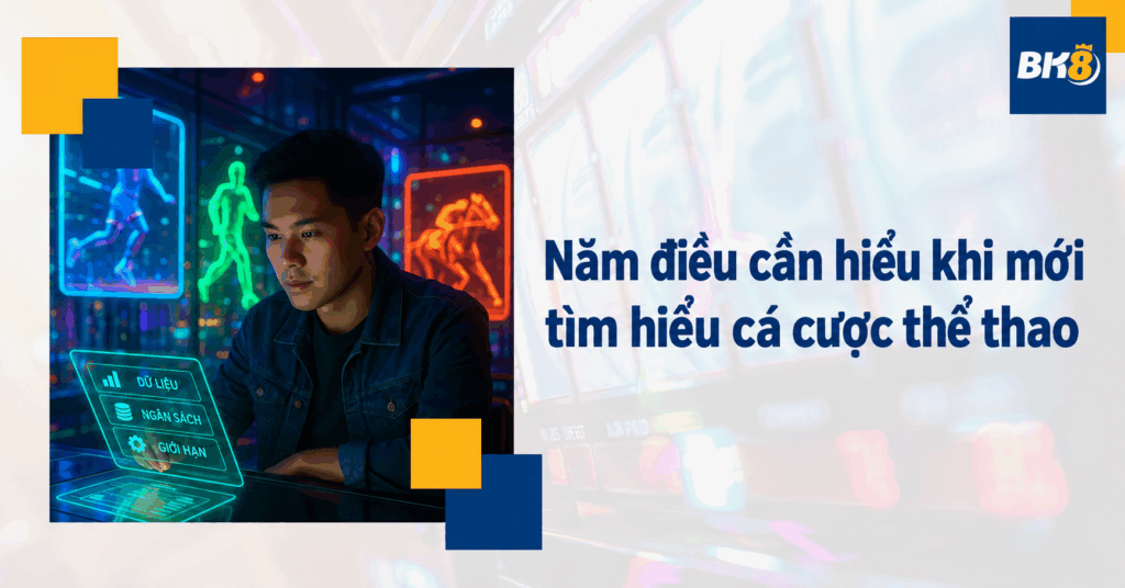Năm điều cần hiểu khi mới tìm hiểu cá cược thể thao